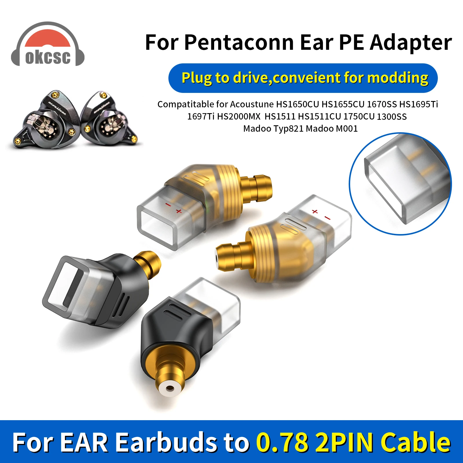 OKCSC0782PinFemaleEARMaleEarphoneAdaptertoEarphonesEarsetsforPentaconnEar.jpg