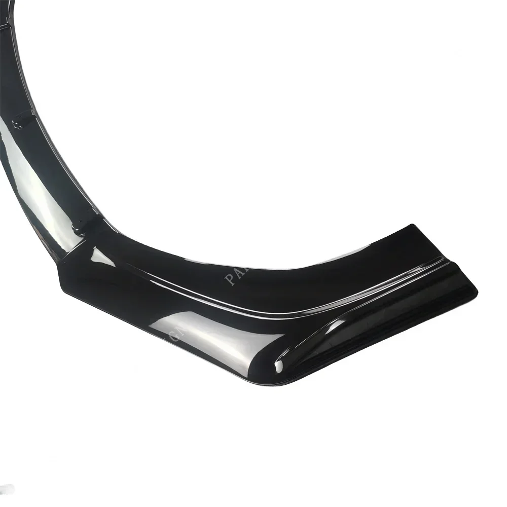 아우디 TT 8J TFSI FSI TDI 표준 2006-2014 BodyKits 액세서리 튜닝을위한 자동차 앞 범퍼 립 스포일러 디퓨저 스플리터