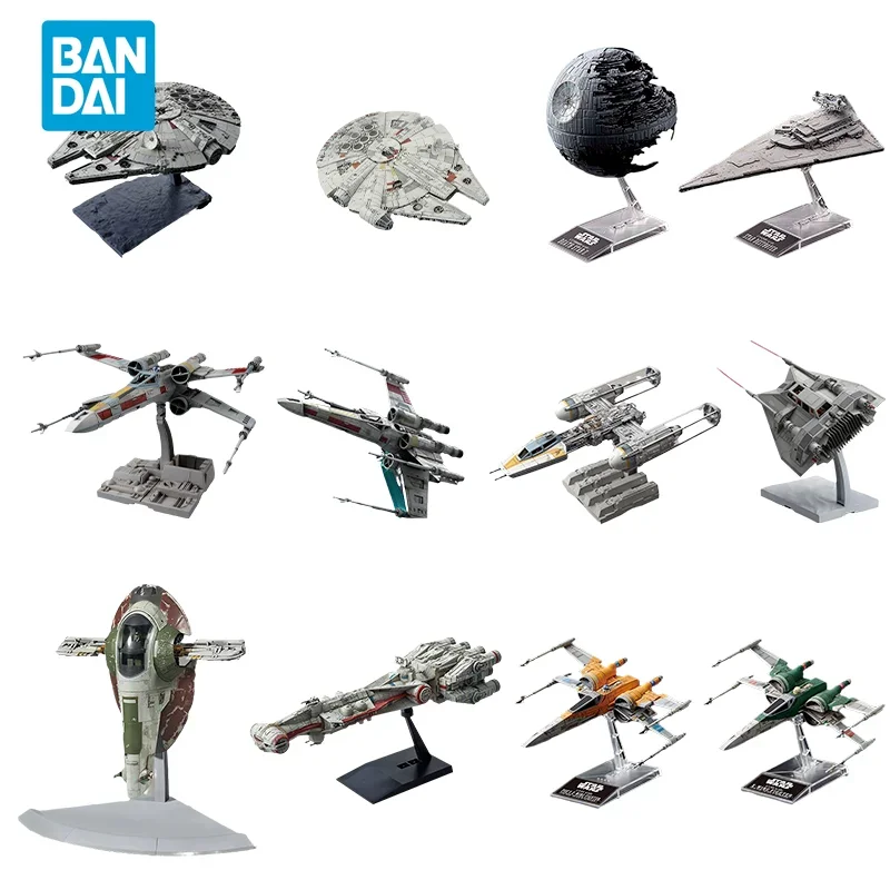 Spot Consegna Diretta Bandai Original Star Wars Anime Modello Da Collezione Star Wars Series Action Figure Assembly Toys For Kids