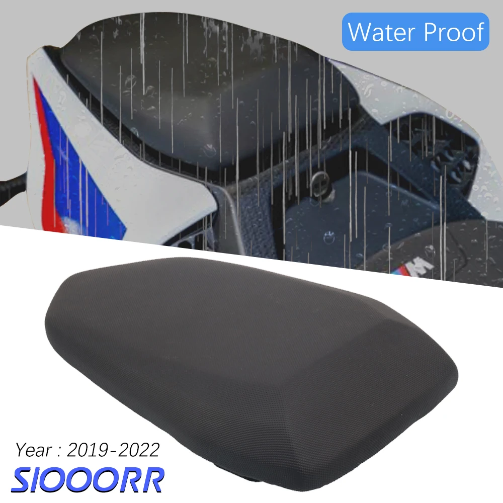 

For BMW S1000RR S1000 RR 2019-2022 2021 2020 Motorcycle Seat Cushion Comfort Rear Passenger Pillion Seat Waterproof