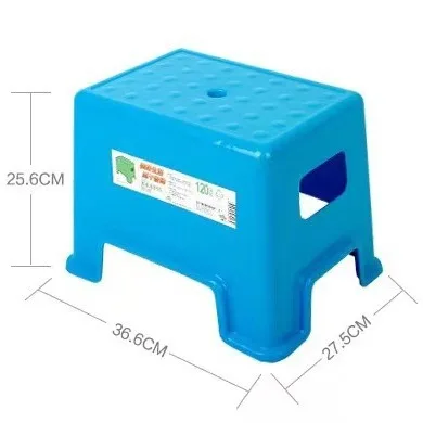 Rectangular plastic stools, thickened household square stools, cooked rubber low stools, children's small benches