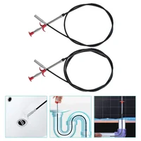 Pipe Picker Durable Pipeline Dredge Tools Drain Cleaner Bendable Hose Clip Hook Clog Remover Washbasin Claw Hair Grabbers 2
