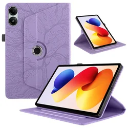360 Rotating Flip Stand Tablet Case and Cover, 12.1 Inch for Poco Pad M1 12.1 (Purple)