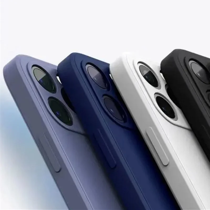 

Чехол из ТПУ для iPhone 12 Mini, чехол для iPhone 7 Plus, 8, 6, XS, XR, 13, матовый мягкий чехол с прямыми краями для iphone 11 Pro Max