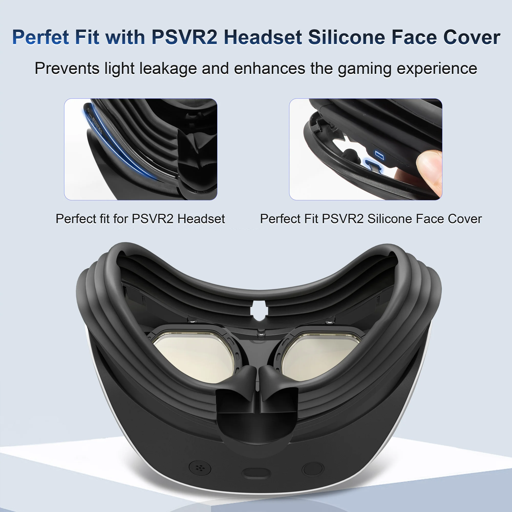 

For Sony PS VR2 Glasses Visor Magnetic Quick Release Device Anti-Scratch Bracket Accessories