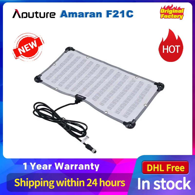 В наличии Aputure Amaran F21C 22C 21X 22X светильник 2500-7500K 100/200 Вт RGB полноцветная студийная