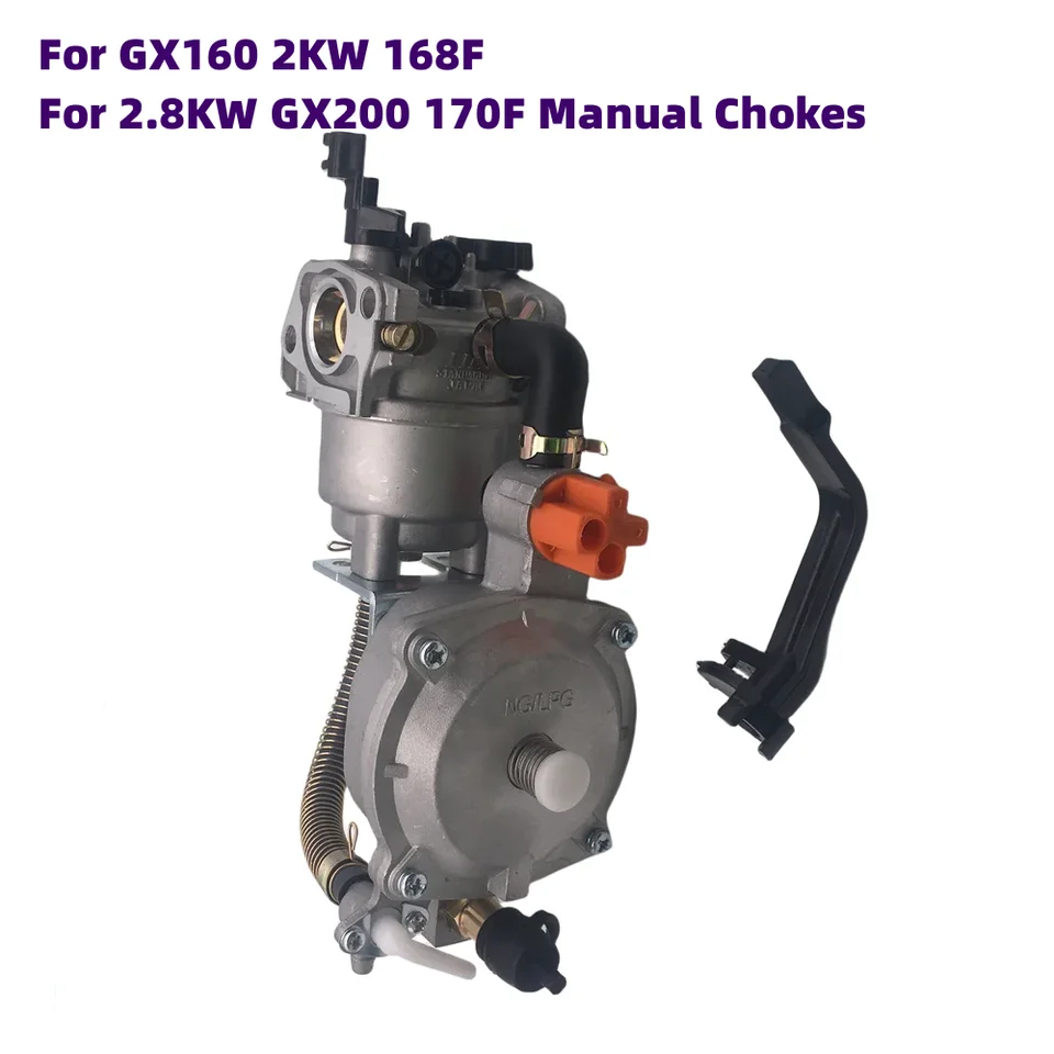 CARBURATEUR DOUBLE CARBURANT efficace pour 3500 W pour générateur moteur GX200 EUR 49,74