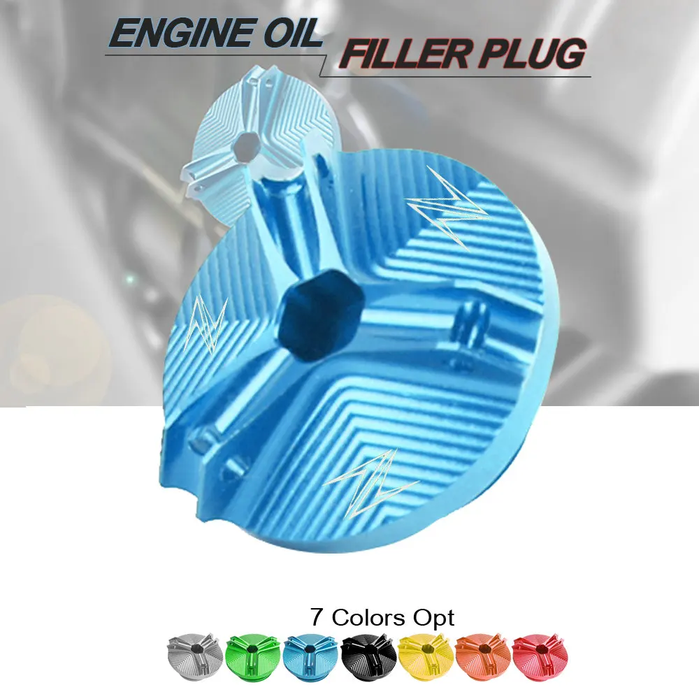 Motorcycle Accessories Engine Oil filler Drain Plug Sump Nut Cap Cover