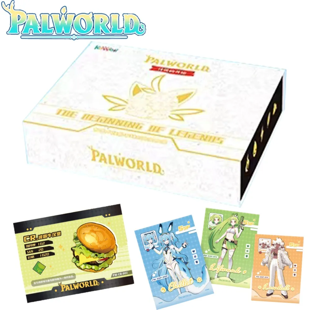 

Original Palworld Card For Child Field Exploration Construction Production Cultivation Limited Game Collection Card Kids Gifts