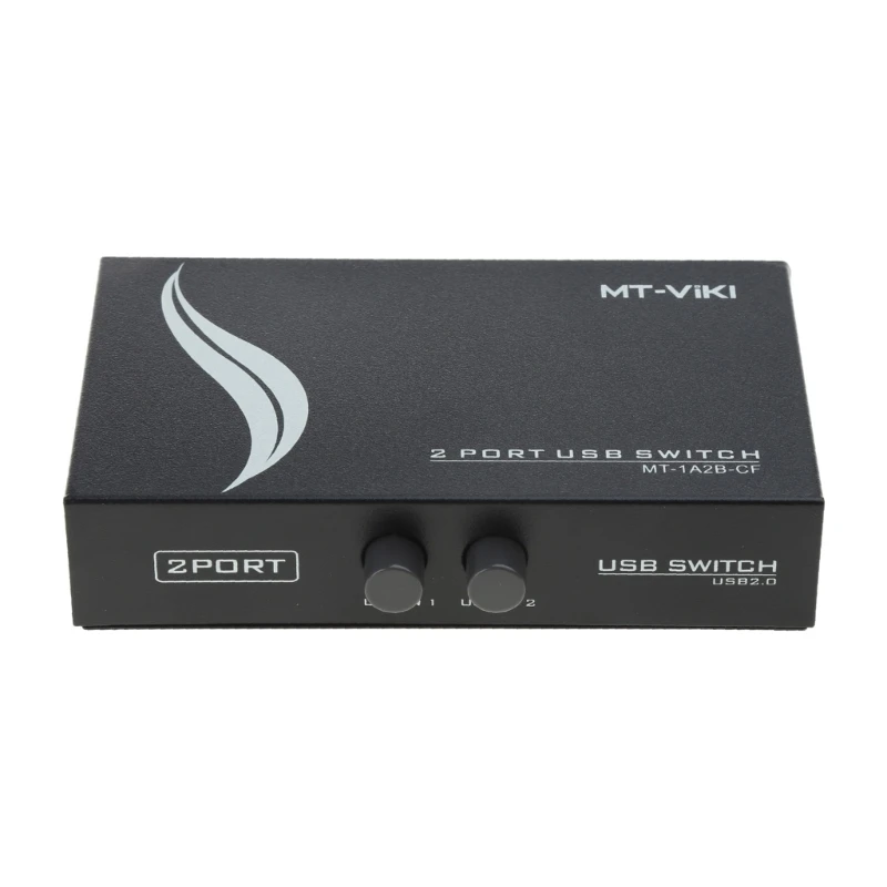2 Ports USB2.0 Sharing Device Switch Switcher Adapter Box for PC Scanner Printer usb kvm switch