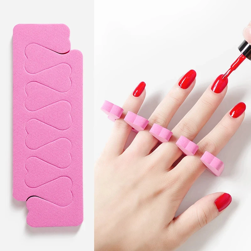 10/25/50 Nail Art Toe Separators Toe Nail Separators Eva Sponge Foot And Salon Tools And Supplies