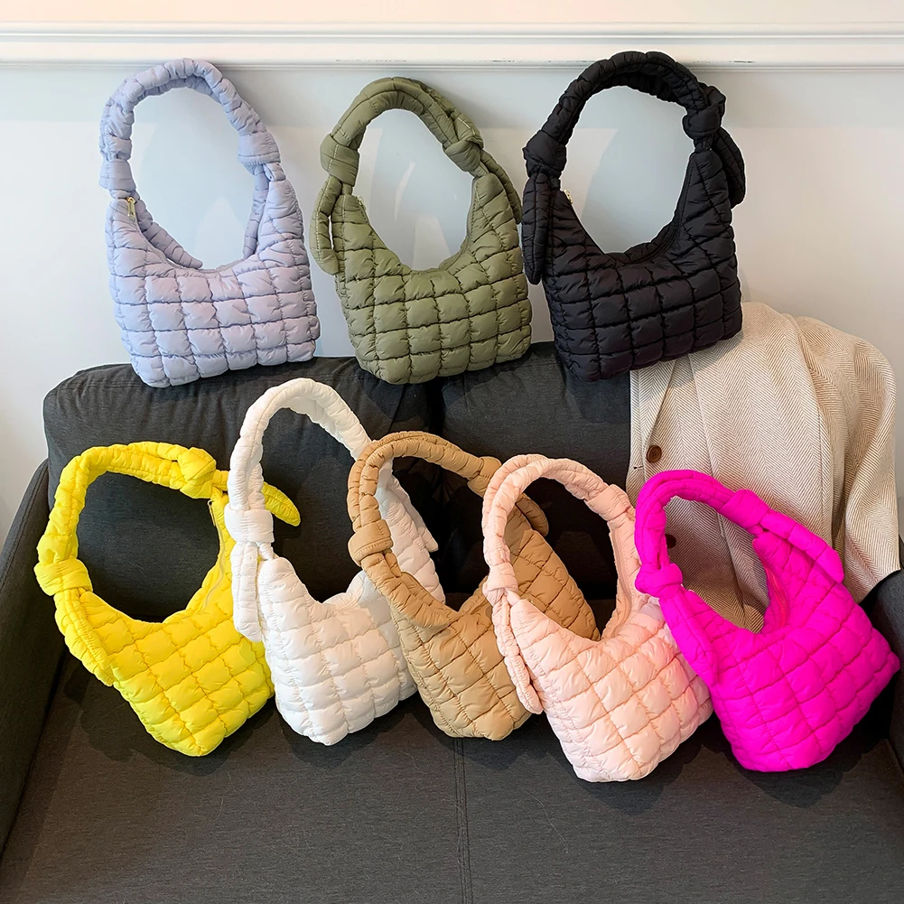  Quilted Tote Bag for Women Puffer Bag Quilted Bag Lightweight  Puffy Tote Bag Cloud Pleated Crossbody Bag Quilted Padding Shoulder Bag  Padded Hobo Crossbody Bag Zip Closure : Clothing, Shoes 