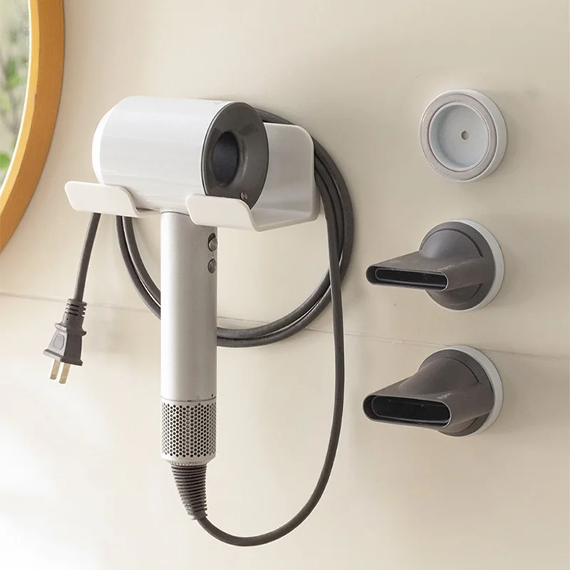 Wall Mounted Hair Dryer Holder For Dyson Laifen Aluminum Magnetic