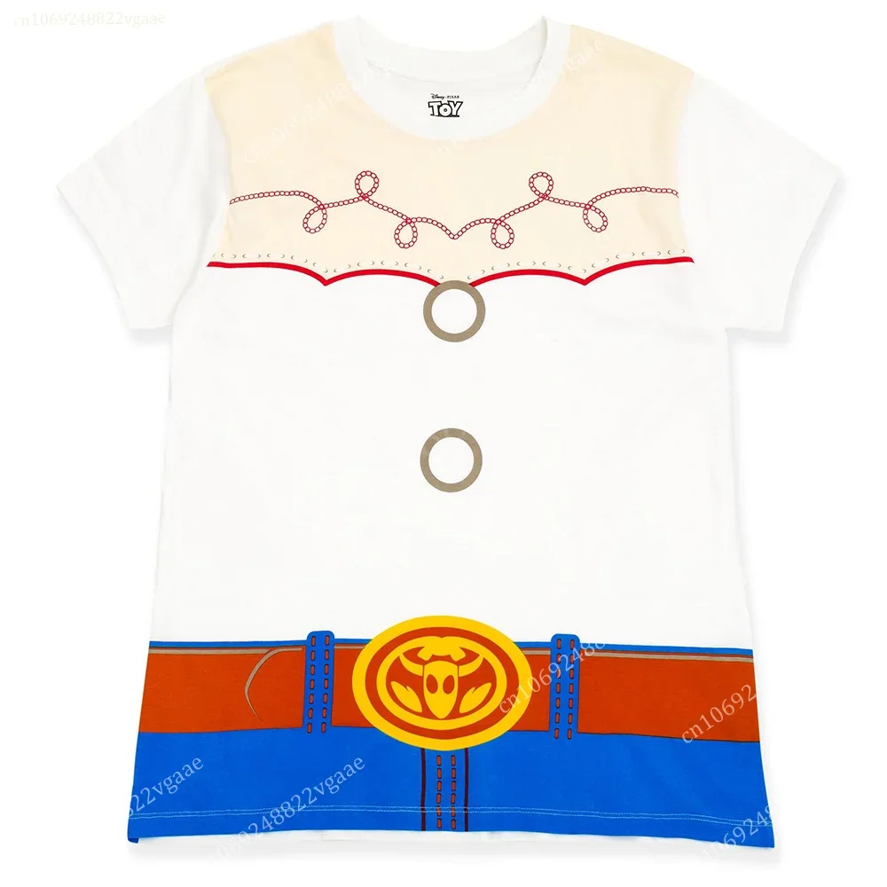 Toy Story Woody Buzz Lightyear Matching Family Cosplay T-Shirt Top Tee Family Clothes Costume Streetwear Men Women Boys Girls 4