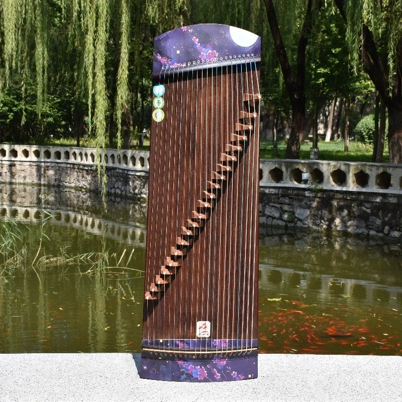100cm Mini Portable Guzheng Zither Lankao Paulownia for Beginners or Professional Performance Chinese Stringed Instrument