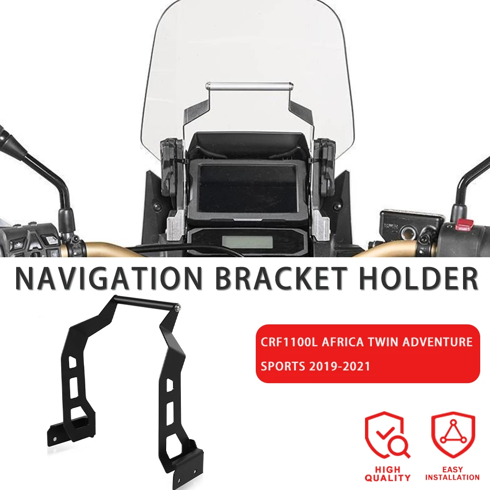 

For HONDA CRF 1100 L ADV SPORTS GPS Mobile Phone Navigation Bracket Holder CRF1100L AFRICA TWIN ADVENTURE SPORTS 2019-2021 2020