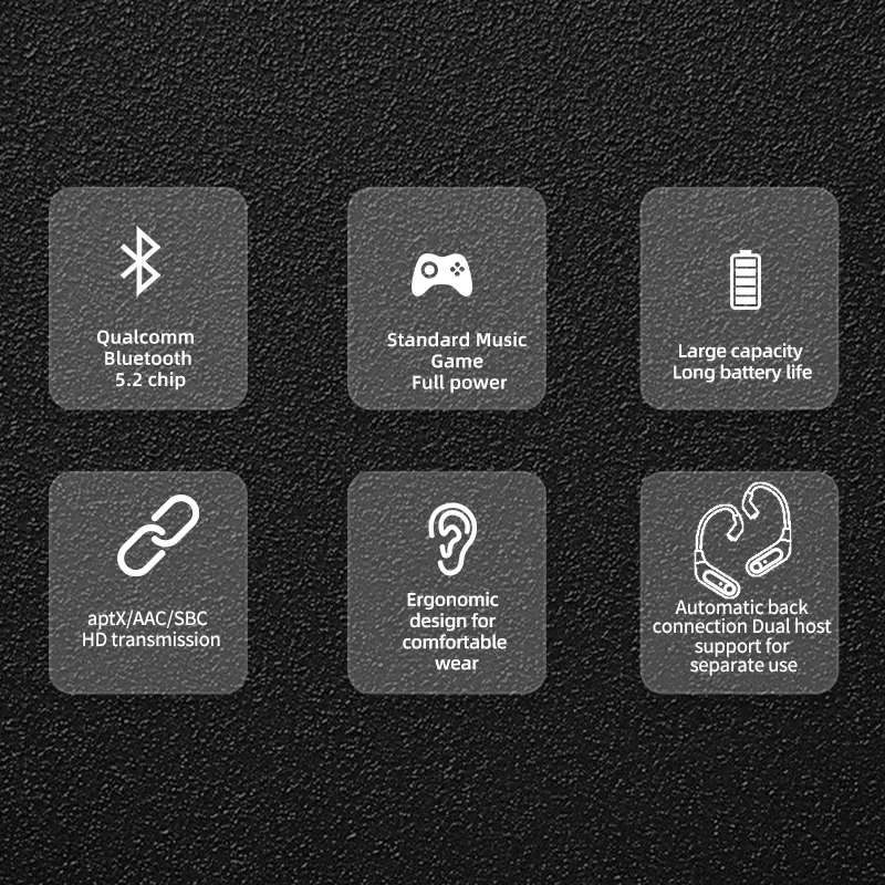 KZ AZ15 및 ZS10 PRO X 무선 인이어 하이파이 IEM 음악 베이스 헤드셋, 무선 블루투스 호환 5.2 헤드폰 케이블 이어 후크