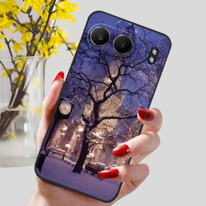 Luxury Silicone TPU Soft Bumper Case with Cute Cat Design for Oneplus Nord 4 - Premium Protective Cover