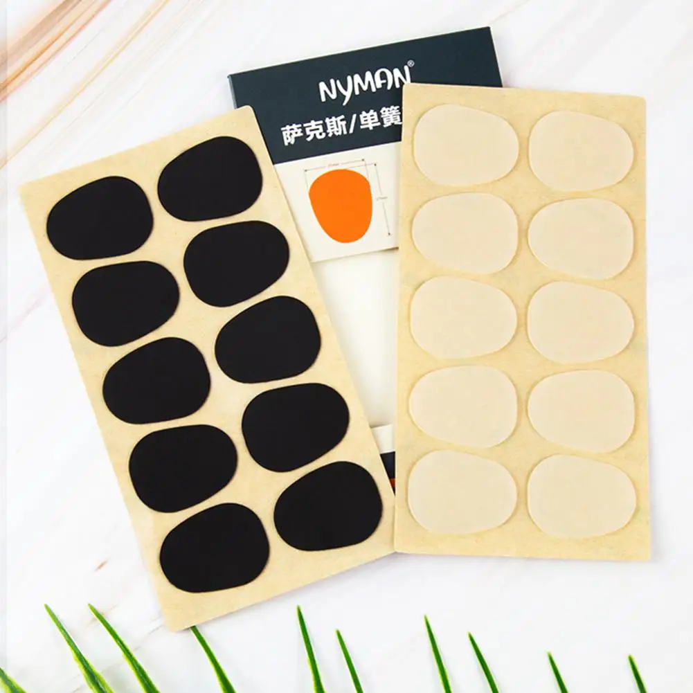 Silicone Saxophone Mouthpiece Cushions 10Pcs Clarinet Tooth Pad Mouthpiece Protector Musical Instrument Accessories
