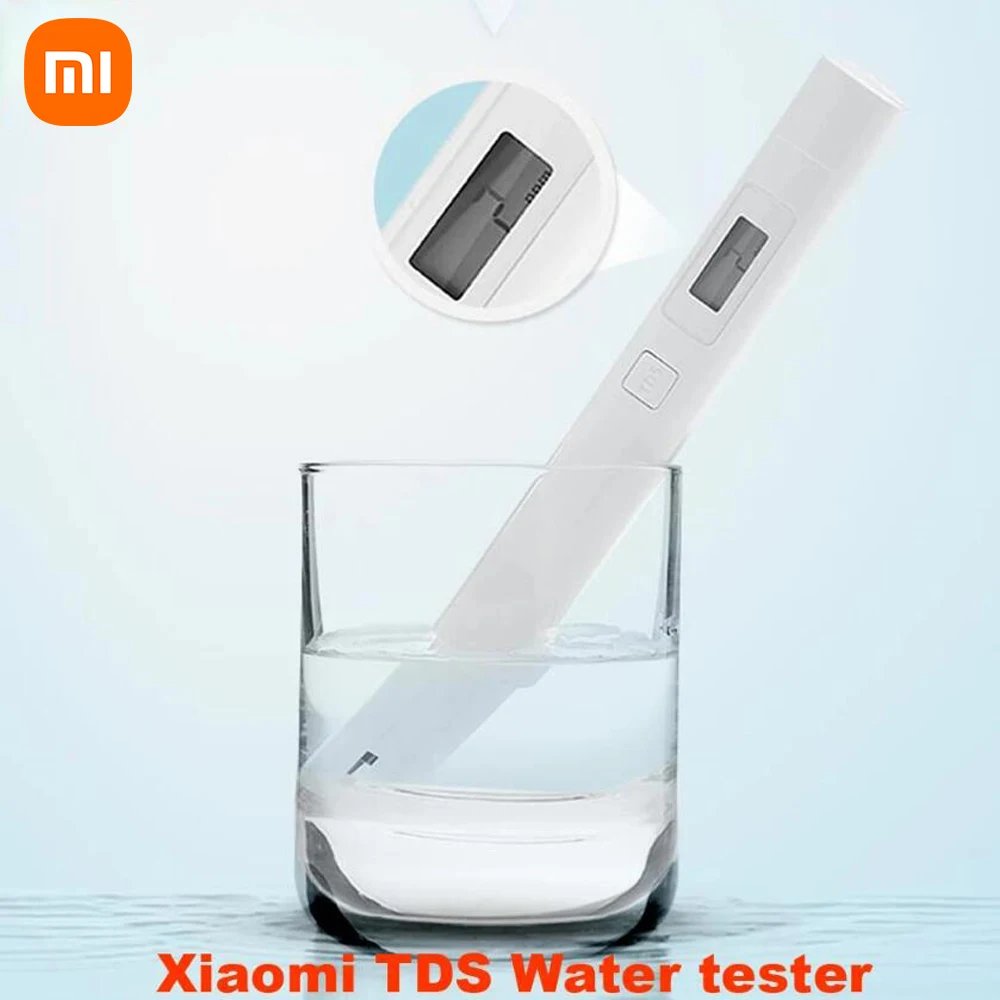 Xiaomi MiJia Mi TDS Meter Tester Portable Detection Water Purity Professional Measuring Quality Test PH EC TDS-3 Tester portable water tds tester