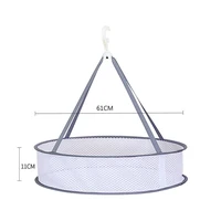 Folding Hanging Anti-deformation Sweater Socks Drying Basket Multi-layer Clothes Drying Net Household Plush Doll Drying Net Mesh 2