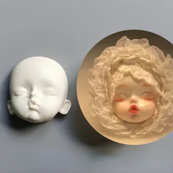 Polymer Clay Face Mold 1