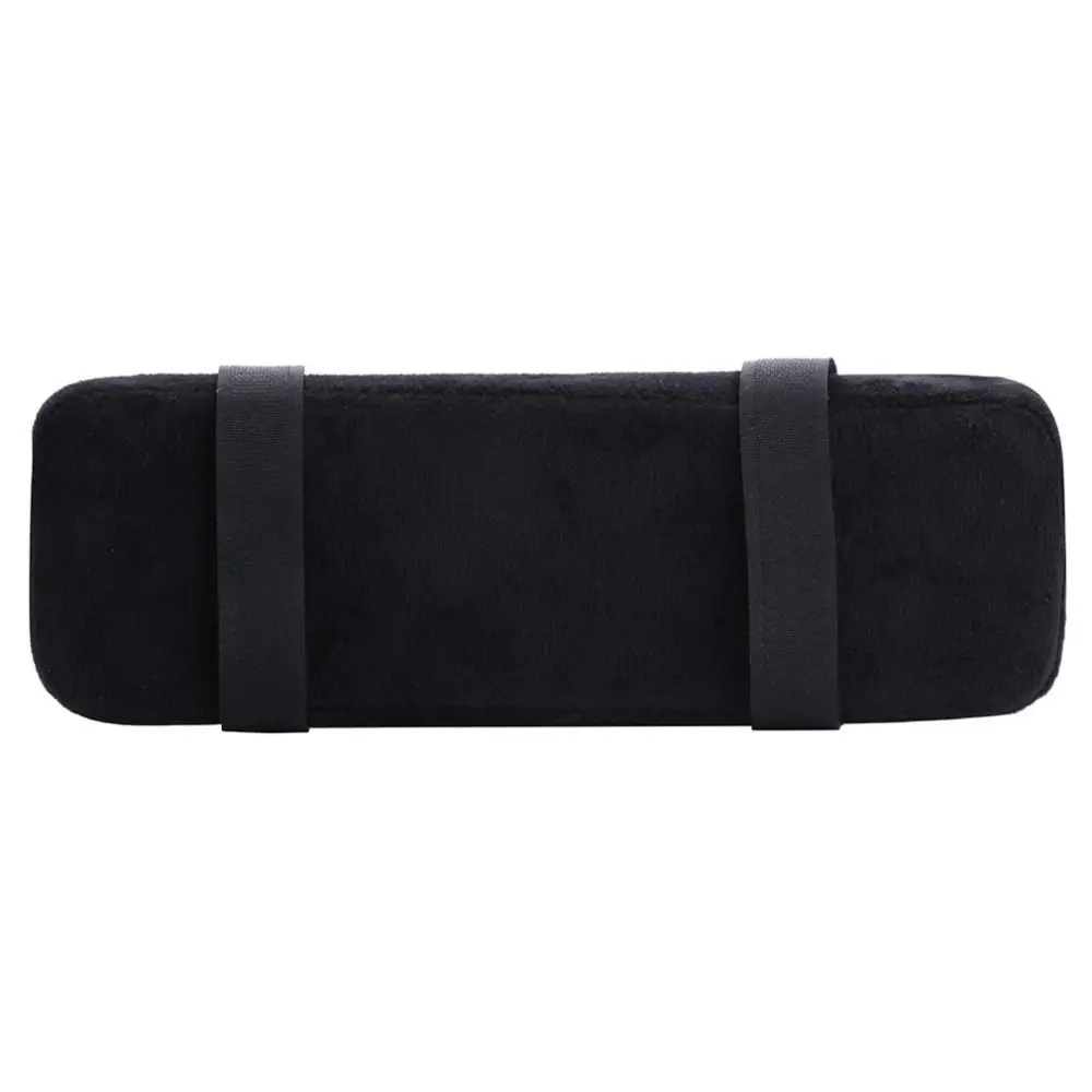 Memory Foam Chair Armrest Pads Fixed Buckle Black Arm Rest Cover Cushion Pad Forearm Pressure Relief Armrest Pads Cover 5