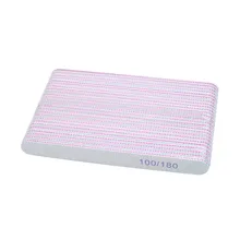

Nails File 100 180 Lime-sand Nails Files File For Nail Manicure Tools 100/180 3/5/10sticks/lot Lime Professionel Square Rubbing