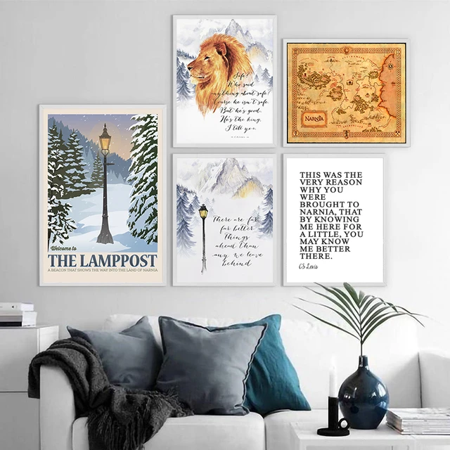 Live Like a Narnian ART PRINT