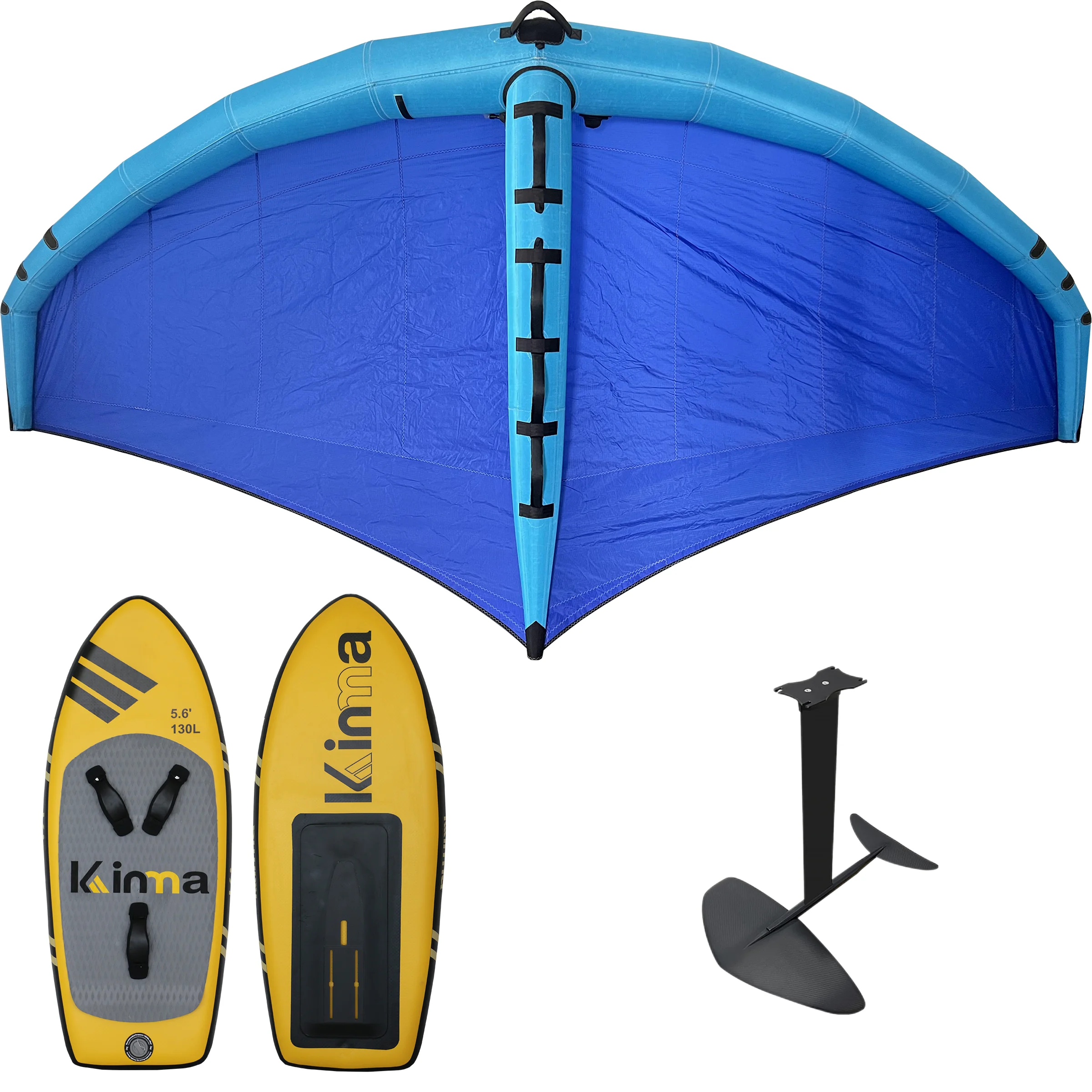 

Favorite 2024 hot selling wing foil inflatable board hydrofoil kite sail surfboard for sale wing surf set