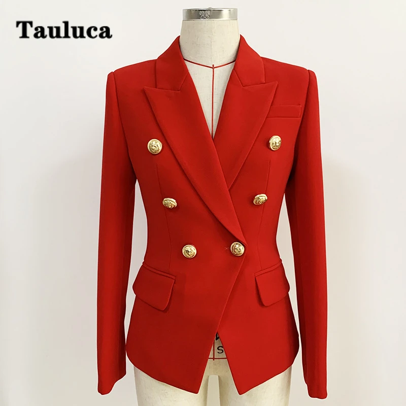 new-women-basic-jacket-oversized-5xl-fashionable-metal-lion-head-button-double-breasted-slim-suit-blazer-bright-red-ladies-tops