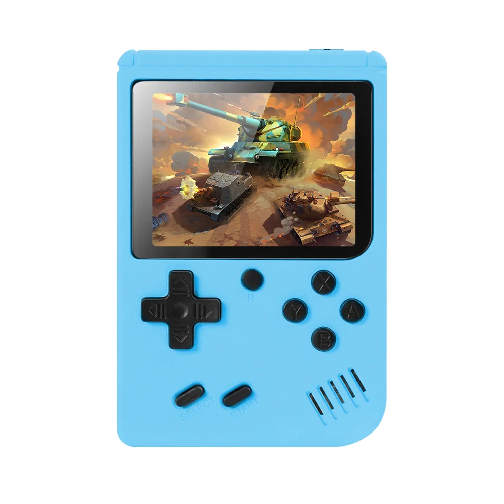 Built-In 800 Classic Games Retro Video Game Console Protable Mini Pocket Handheld Gaming Player with Tetris LCD Screen Kids Gift 