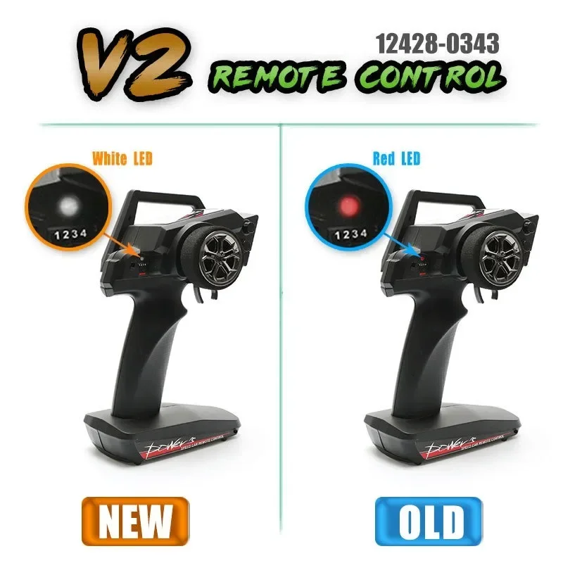 NEXVOG WLtoys 用、1:12 リモートコントロールカーパーツ 12428 12423