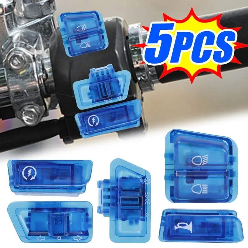 

Motorcycle Switch Accessories Set Motorcycle Turn Signal Switch Headlight Horn Button Start Switch Dimmer Switches Accessories