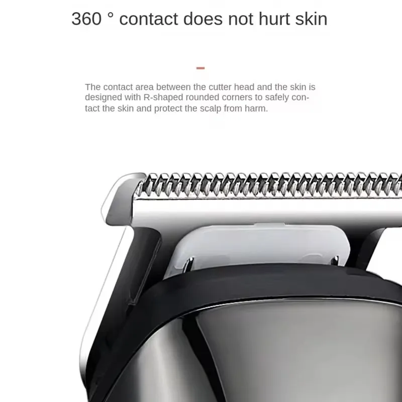 Xiaomi Youpin Hair Clipper 6 In 1 Hair Trimmer For Men Eyebrow Beard Trimmer Fully Washable Electric Hair Clipper Grooming Kit 3