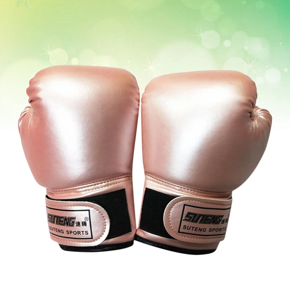 Training Boxing Gloves 16 Oz Children Gifts Youth Guantes De Para Ni&ntilde;os PU Kids Punching Bag