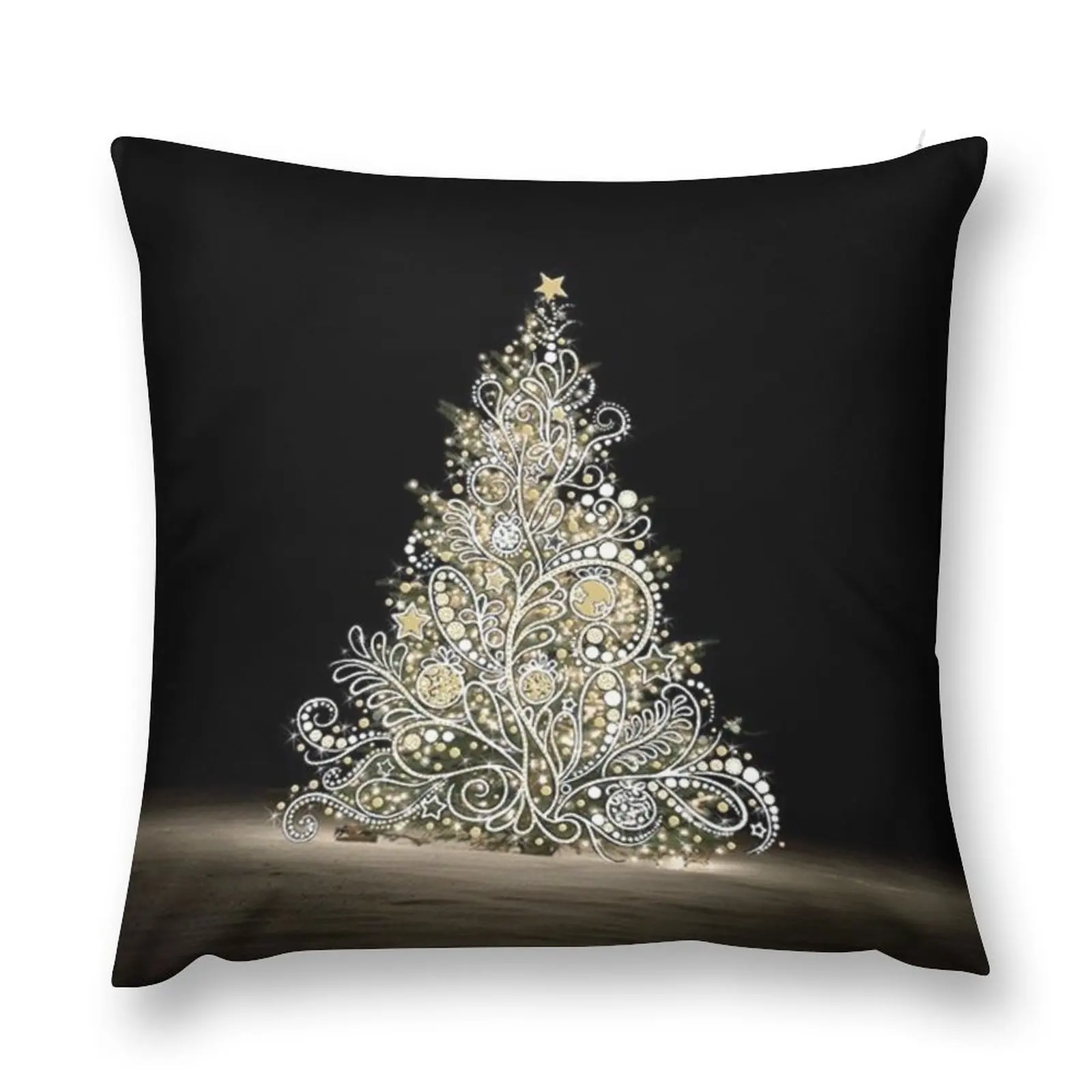 

Christmas tree Throw Pillow Christmas Covers Christmas Pillow