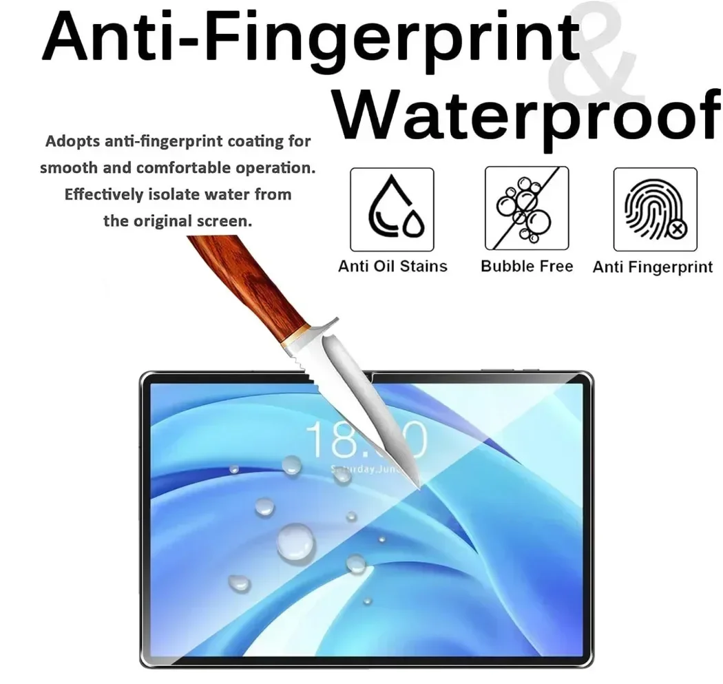Premium 2-Pack Tempered Glass Screen Protectors - 11 HD Clear, Scratch-Proof, 0.33mm Thickness