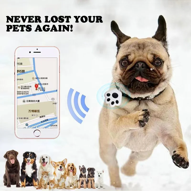 Mini Smart Bluetooth Anti Lost Gps Tracker  Mini Gps Trackers Localizador  Niños Mascotas-Rastreador de Gps portátil-Aliexpress