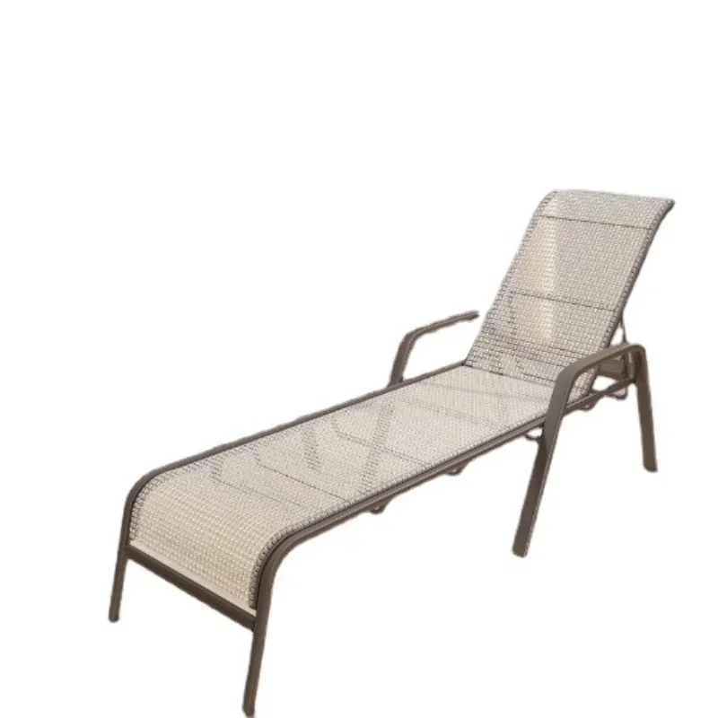 

Outdoor Recliner Swimming Pool Lunch Break Balcony Courtyard Folding Chair Outdoor Beach Chair Can Be Customized Color