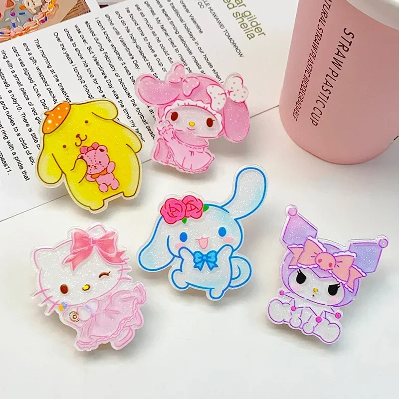 

Kawaii Sanrio Anime My Melody Hairpin Kuromi Cute Cartoon Cinnamoroll Simplicity Pompompurin Fashions Hello Kitty Holiday Gifts