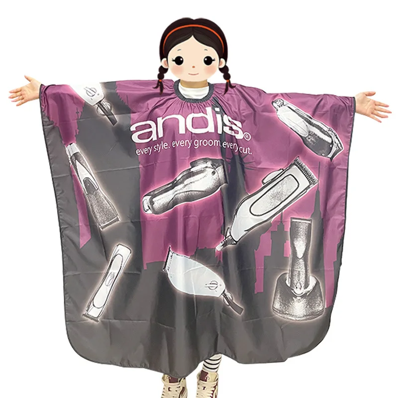 

Фартук для парикмахерской, накидка для стрижки волос, искусственная ткань, фартук для окрашивания волос, ткань для салона, инструменты для стрижки волос