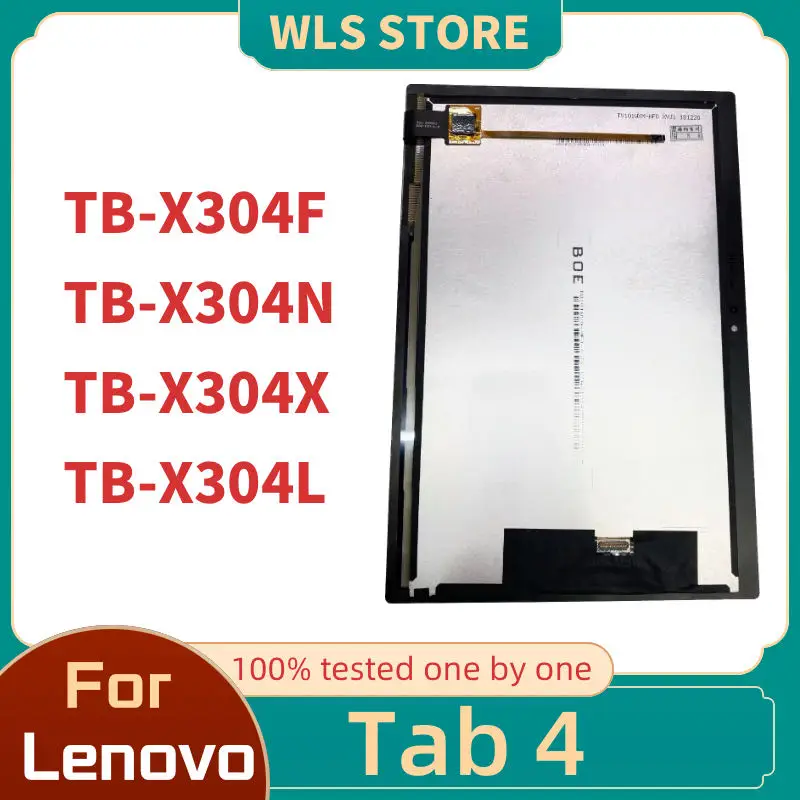 

Original For Lenovo Tab 4 TB-X304L TB-X304F TB-X304N/X X304 LCD Display Matrix Module Touch Screen Panel Digitizer Assembly