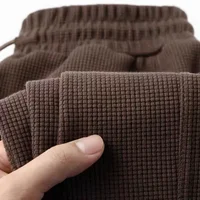 Loose Men's Casual Pants Straight Leg Thin Spring Autumn Versatile Sports Trousers Cuffed Sweatpants Trendy Brand