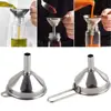 Wide Mouth Stainless Steel Funnel Spice Cooking Oil Filter Kitchen Tool Strainer with Handle Oil Spill Filter Funnel 3