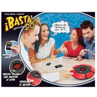 1PBasta 2.0 Spanish English Word Board Game Electronic Button Digital Display Quick Thinking Letters Pressing Travel Games Gifts 1