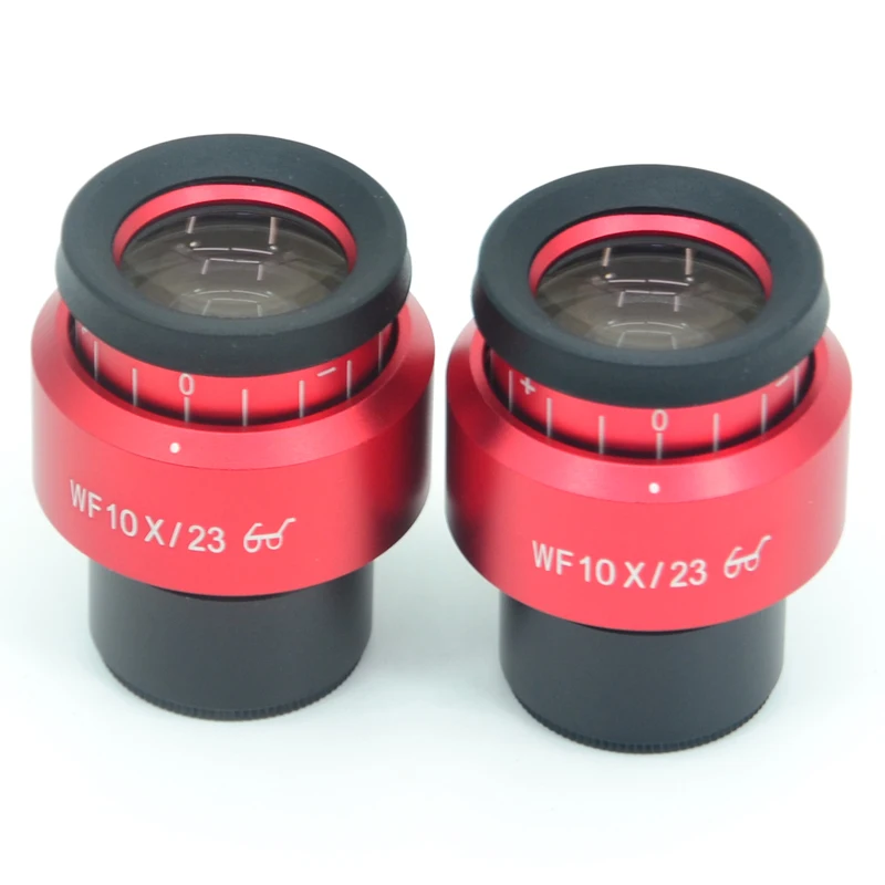 FYSCOPE 2PCS  WF10X  Wide Field Eyepiece For Binocular Trinocular Stereo Microscope 30MM Installation Installation Interface 4
