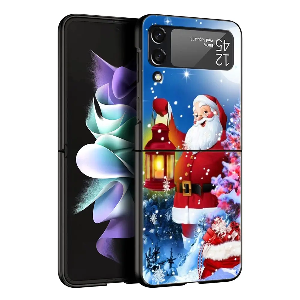 Luxury Cartoon Christmas & New Year Hard Shell Phone Case