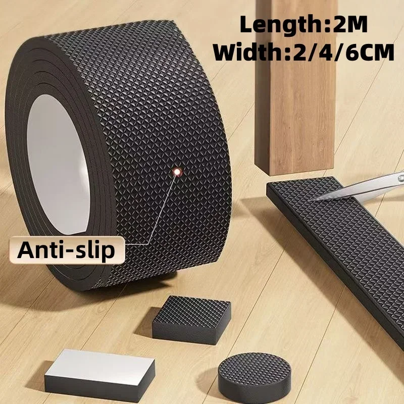 Enhanced Non-Slip Furniture Leg Protectors with Self-Adhesive Rubber