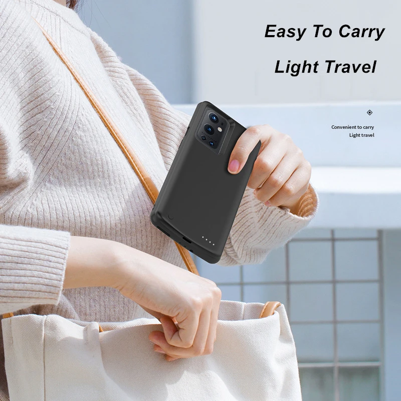 FitBAG Classic In Alcantara Blu Per OnePlus 9 Pro – Custodia Con Imbottitura In Microfibra E Funzione Pulizia, Made In Germany - 3